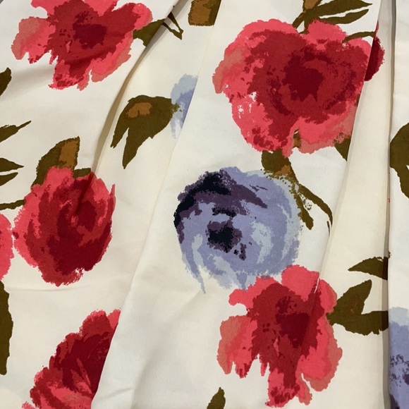 Forever 21 Floral Mini Skirt sz. L - Picture 2 of 3